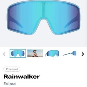 Blenders eyewear rain walker sunglasses with rare case!
